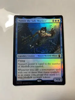 MTG - Super Heroes - Namor the Sub-Mariner - MSH M 0069 Holo - Image 1