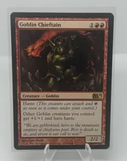Goblin Chieftain (141) Magic 2011 M11 MTG Magic - Image 1