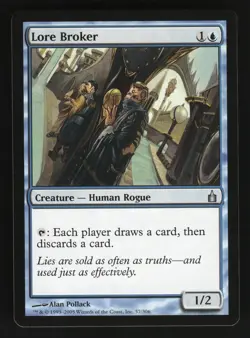 2005 Magic the Gathering Ravinca City of Guilds Lore Broker - Image 1