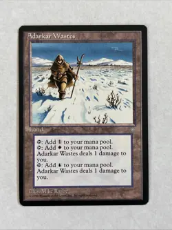 ADARKAR WASTES - MtG - ICE AGE - NM - FREE SHIPPING - Image 1