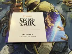 Secret Lair - Cats of Chaos FOIL Edition - Magic the Gathering MTG - Image 1