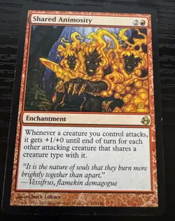 Shared Animosity - Morningtide MTG Magic the Gathering - Image 1