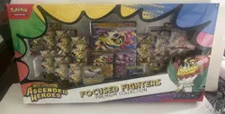 Pokemon Ascended Heroes Focused Fighters Premium Collection Sealed SHIPS TODAY - Image 1