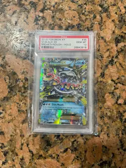 2015 POKEMON XY BREAKTHROUGH #35 M GLALIE EX PSA 10 - Image 1