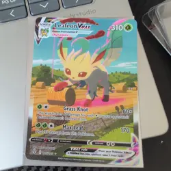 Pokemon TCG Leafeon VMAX 205/203 Evolving Skies - Image 1