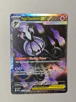 Mega Chandelure ex SIR 115/084 Pitch Black English - Image 1