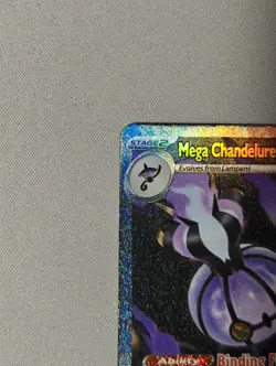 Mega Chandelure ex SIR 115/084 Pitch Black English - Image 5