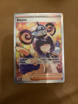 Gwynn 119/084 Pitch Black SIR Special Illustration Rare Pokemon TCG English - Image 1