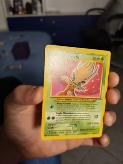 Shining Celebi Ita 106/105 Neo Destiny - Carta Pokemon ITA Wizards 1999-2000 - Image 3