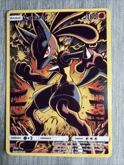 Lucario FAN ART Holo - Non Tcg - Image 1