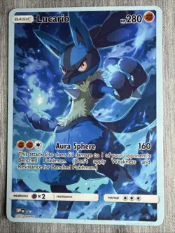 Lucario FAN ART Holo - Non Tcg - Image 1
