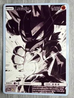 Lucario FAN ART Holo - Non Tcg - Image 1