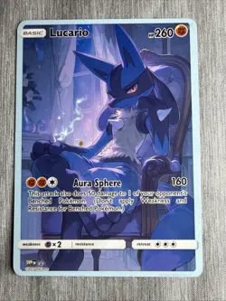 Lucario FAN ART Holo - Non Tcg - Image 1