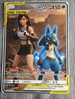 Lucario FAN ART Holo - Non Tcg - Image 1
