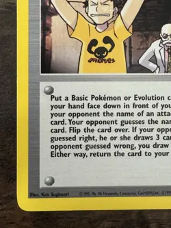 Blaine’s Quiz #3 112/132 Gym Challenge Unlimited - NM- to LP+ Pokemon WOTC 2000 - Image 4