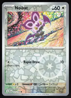Noibat 127/159 Journey Together Reverse Holo LP Tomokazu Komiya Pokemon TCG - Image 1