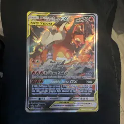 The Pokemon Company Reshiram & Charizard GX SM201 TAG TEAM Promo Holo 270 HP - Image 1