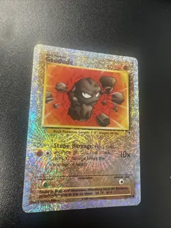 Wizards of the Coast Geodude 77/110 Legendary Collection Reverse Holo - Image 1