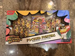 Pokemon TCG Ascended Heroes Focused Fighters Premium Collection Sealed IN HAND - Image 1