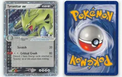 Tyranitar ex 17/17 Rare POP Series 1 Pokemon Nakamura Nintendo Promo - Image 3
