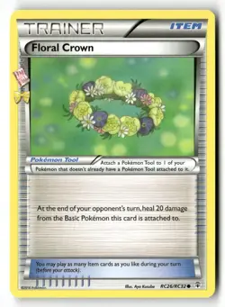 FLORAL CROWN RC26/RC32 C GENERATIONS POKEMON NM/M - Image 1