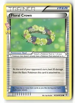 FLORAL CROWN RC26/RC32 C GENERATIONS POKEMON NM/M - Image 1
