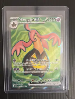 Pokemon - Gourgeist ex - 102/086 - ME04: Chaos Rising - Holo - Ultra Rare - Image 1