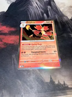 Delphox 013/086 Rare Chaos Rising Pokemon Holo Near Mint - Image 1