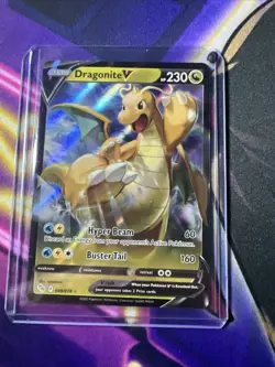 Dragonite V 049/078 Pokemon GO Holo - Image 1