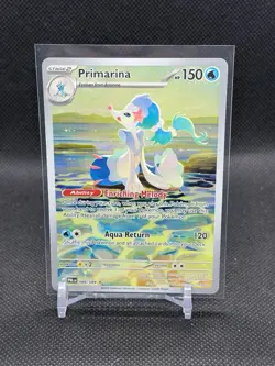Pokemon TCG: Primarina (Illustration Rare) - 88/84 - ME: Pitch Black - NM - Image 1
