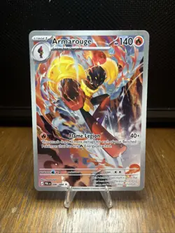 Pokemon TCG Armarouge Pitch Black Illustration Rare 86/84 NM 🔥 - Image 1