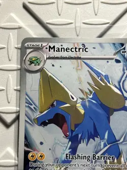 Manectric 089/084 ME Pitch Black Holo Full Art Illustration Rare Pokemon NM-MT - Image 3