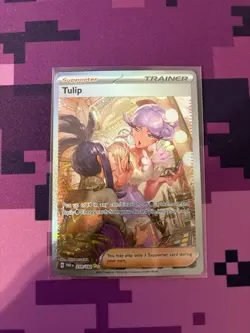 Pokemon Tulip 259/182 Sv04: Paradox Rift Holo Special Illustration Rare - Image 1