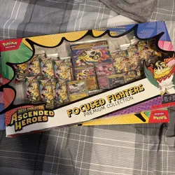 POKEMON TCG Ascended Heroes Focused Fighters Premium Collection - NEW IN HAND - Image 1