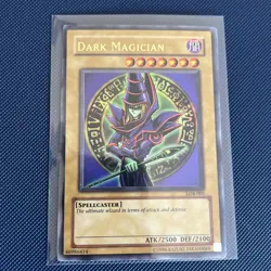 Dark Magician LOB-005 Unlimited Ultra Rare 2002 YU-GI-OH - Image 1