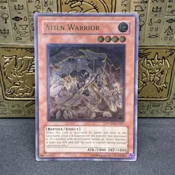 Yugioh Alien Warrior POTD-EN027 Ultimate Rare NM - Image 3