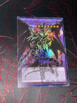 Konami Yu-Gi-Oh! TCG Red-Eyes Dark Dragoon RA05-EN141 Ultra Rare overframe - Image 2