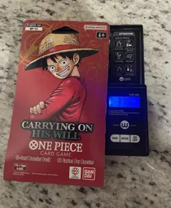 One Piece OP-13 Carrying On His will sleeved booster pack HEAVY 37.92 - Image 1