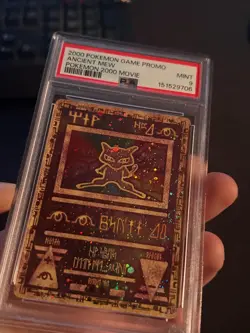 PSA 9 DOUBLE SWIRL FRESH CERT Ancient Mew 1 Miscellaneous Cards & Products Holo - Image 1