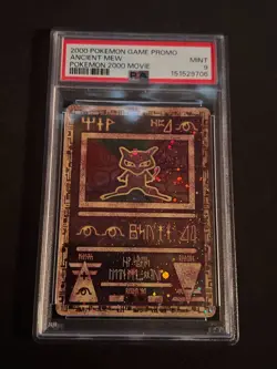 PSA 9 DOUBLE SWIRL FRESH CERT Ancient Mew 1 Miscellaneous Cards & Products Holo - Image 3