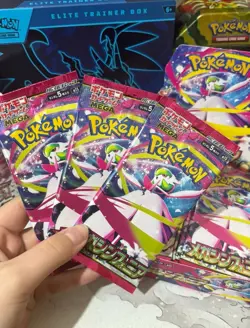 pokemon mini tin bundle - Rare Card + 2x Booster Packs 3 - Image 5