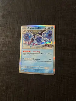 Crabominable - 134 Promo SV: Scarlet & Violet Promo Cards SVP Water Holo 134/142 - Image 2