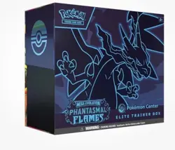 Pokemon PreSale Phantasmal Flames Pokemon Center ETB CONFIRMED Elite Trainer Box - Image 1