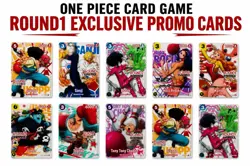 One Piece Round1 USA Exclusive Promo Cards Lot x10 Nami Robin Sanji Chopper NM - Image 1