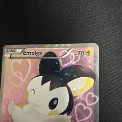 Emolga RC23/RC25 Legendary Treasures Full Art Holo Pokemon Card - LP/MP - Image 5