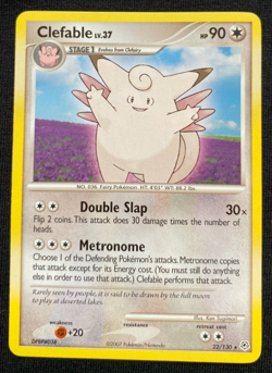 Clefable 22/130 | Diamond & Pearl | Non Holo Pokemon Card LP - Image 1