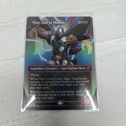 Thor, God of Thunder (Borderless) (0369) Marvel Super Heroes Foil - Image 1