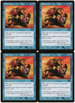 MTG Betrayal x4 Visions Common NM/LP Playset - Image 1
