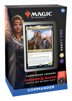 Magic the Gathering Battle for Baldur's Gate Commander Deck - Party Time - Image 3