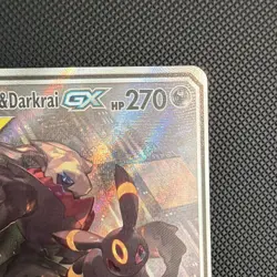 Pokemon TCG Umbreon & Darkrai GX SM241 Black Star Promo Tag Team Holo EN - Image 4